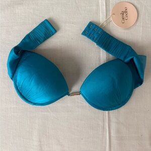 Camila Coelho Teal Bralette